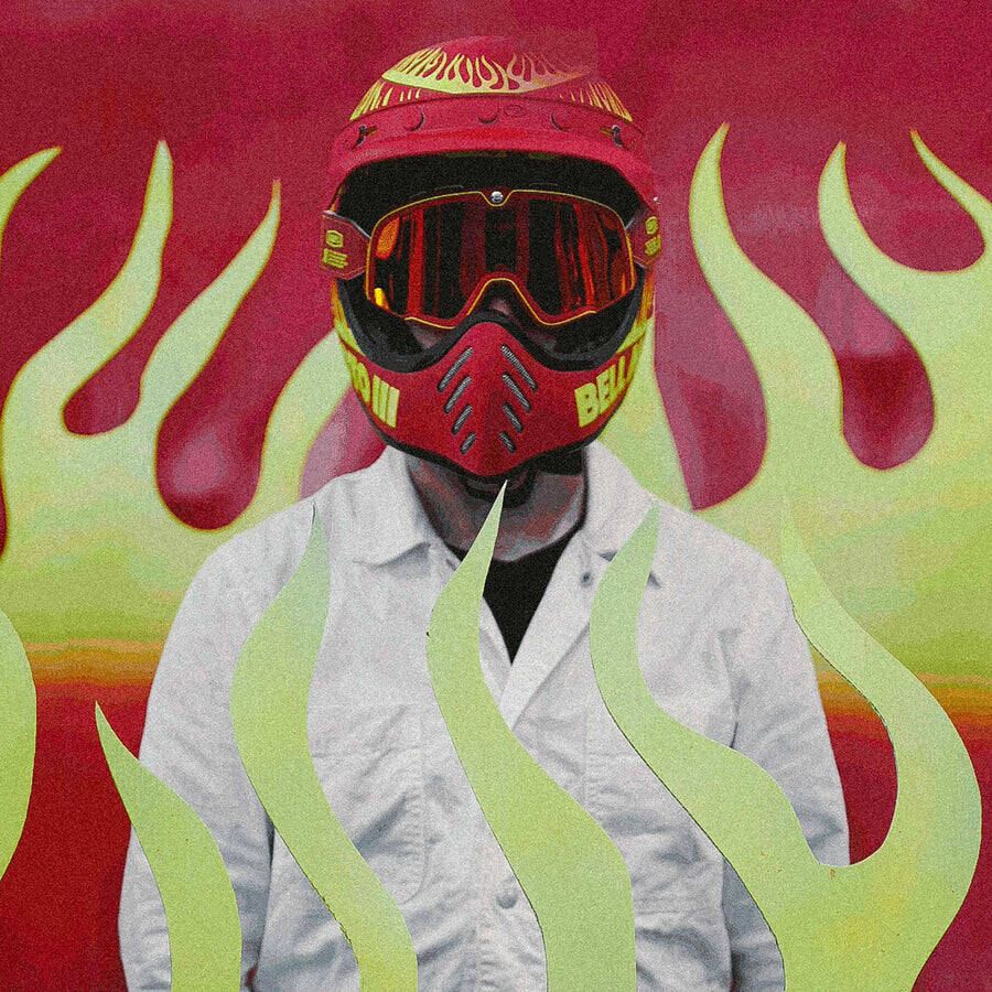 100% Barstow Goggles - Death Spray - Red Mirror Lens - Image 2