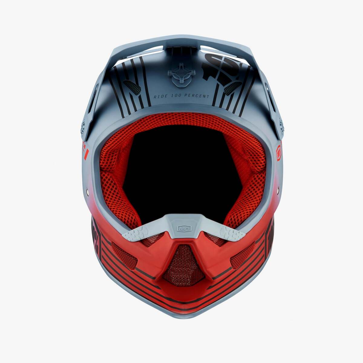 100% Status Helmet - Caltec/Gray - Image 2
