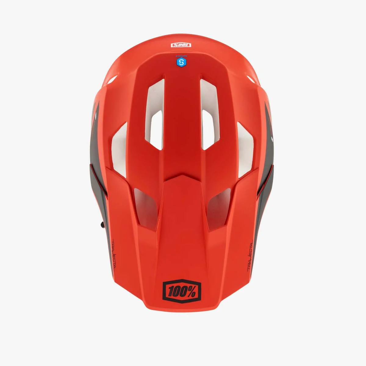 100% Trajecta Helmet with Fidlock - Cargo - Fluo Red - Image 3