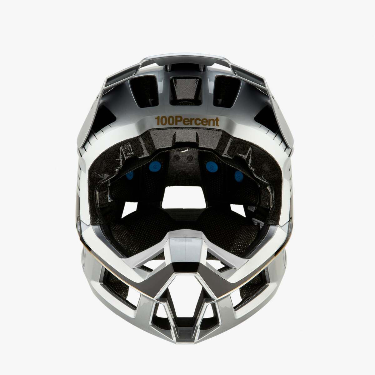 100% Trajecta Helmet with Fidlock - Ranelagh Silver - Image 2