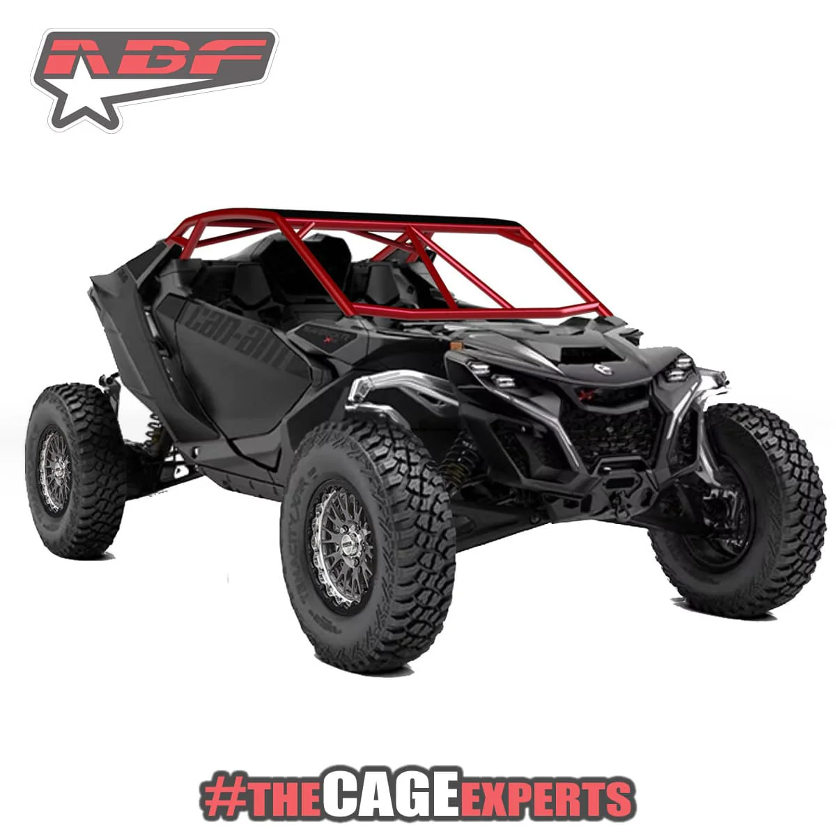ABF Can-Am Maverick R Roll Cage – F16 - Image 4