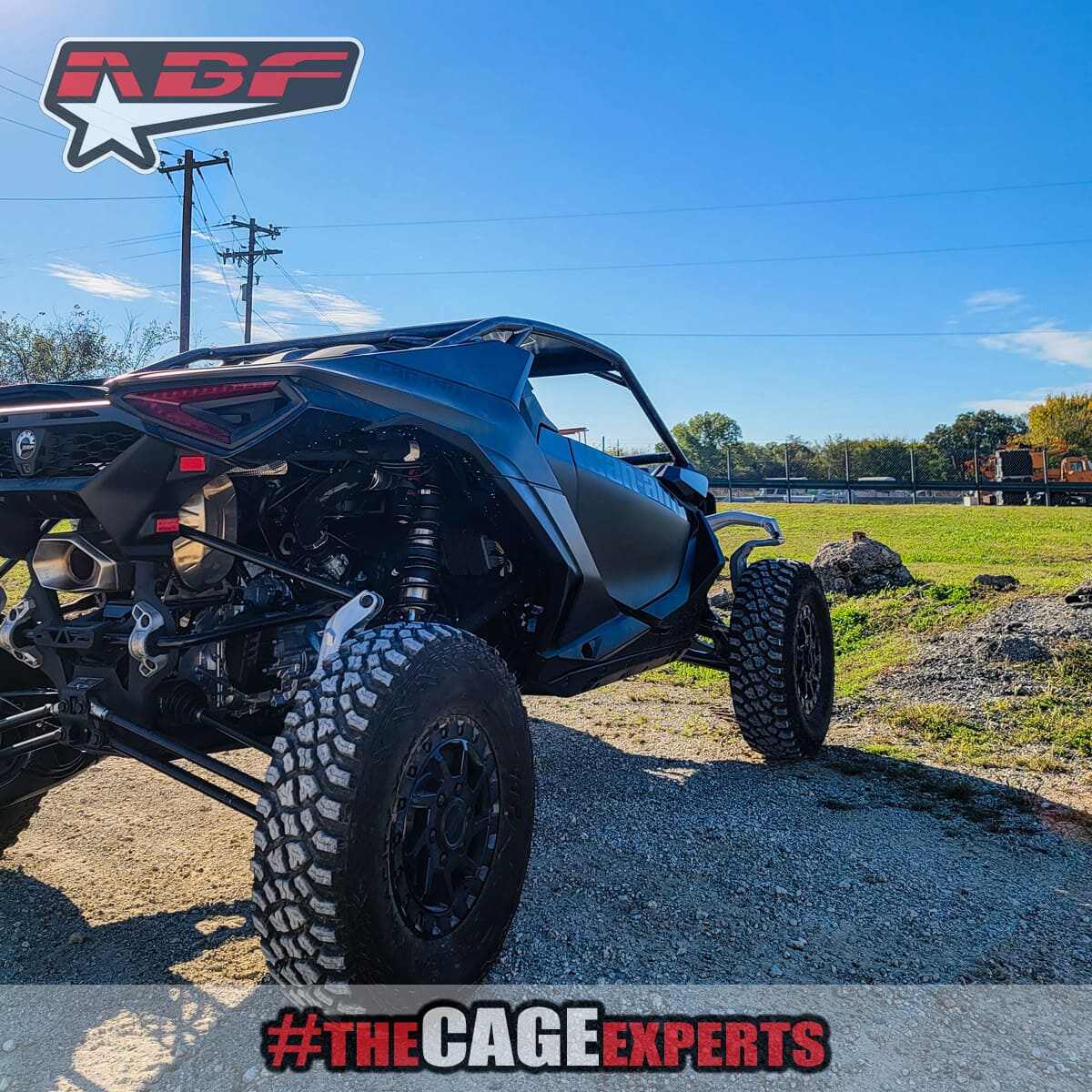 ABF Can-Am Maverick R Roll Cage – F16 - Image 7