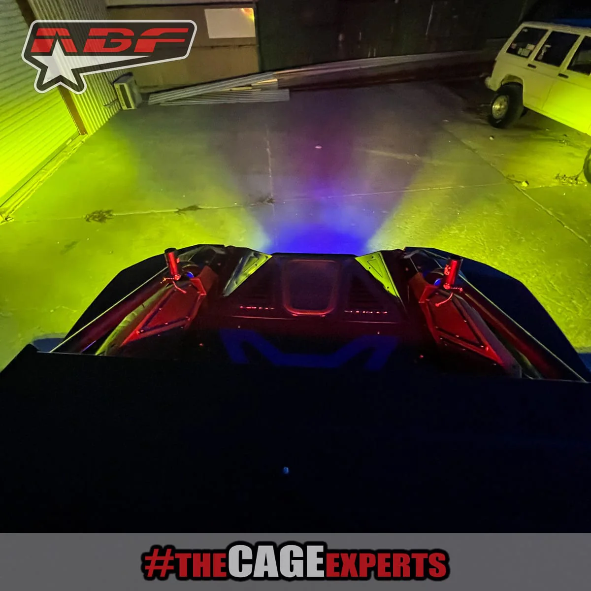 ABF Polaris RZR Pro R Baja Designs S2 Rear Side Shooter Light Kit - Image 4