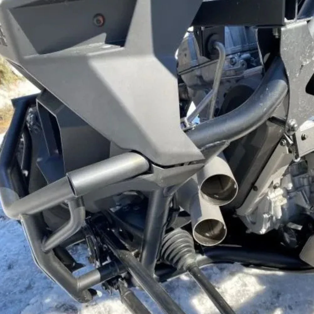 Aftermarket Assassins '22+ Polaris RZR Pro R Stainless Slip-On Side Exit Exhaust - Image 3
