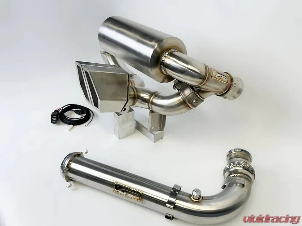 Agency Power '17-'25 Can-Am Maverick X3 Turbo 3 inch Turboback Valvetronic Exhaust Stainless Tips