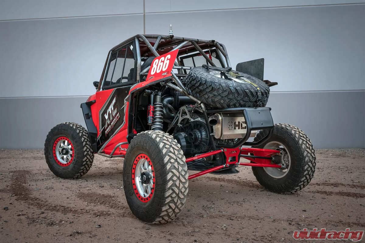 Agency Power '18-'22 Polaris RZR Turbo S  Red Adjustable Rear Radius Arms - Image 6
