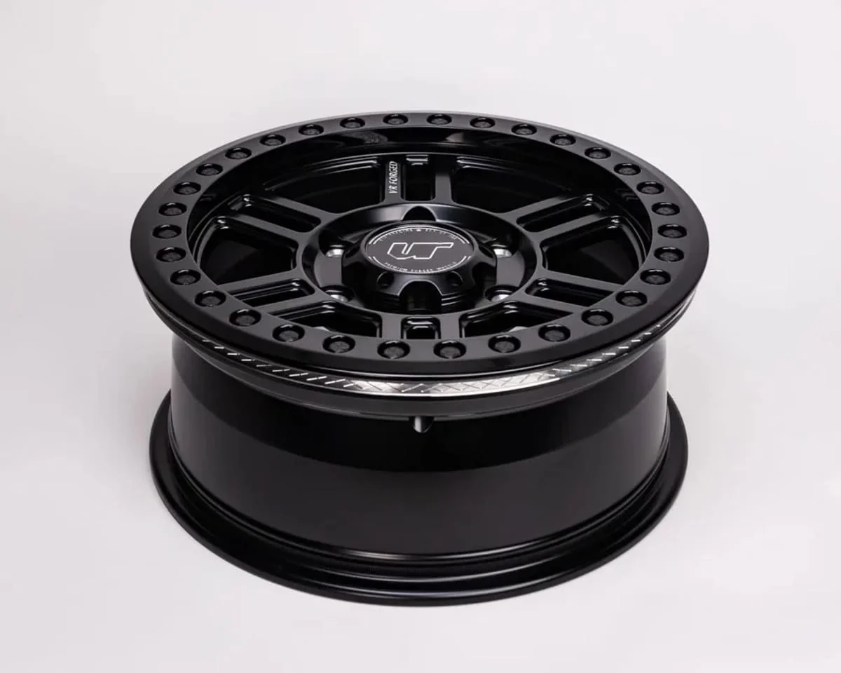 Agency Power 6 Lug Forged D16 Set of 4 15x6 Matte Black Beadlock Wheel - Image 3