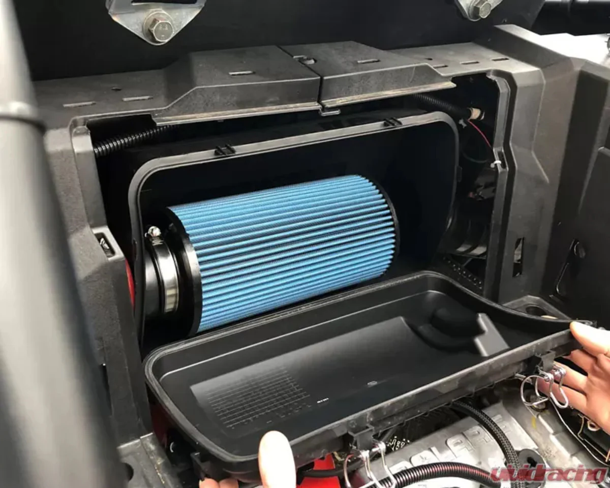 Agency Power Polaris RZR XP Turbo Cold Air Intake System - Blue - Image 8