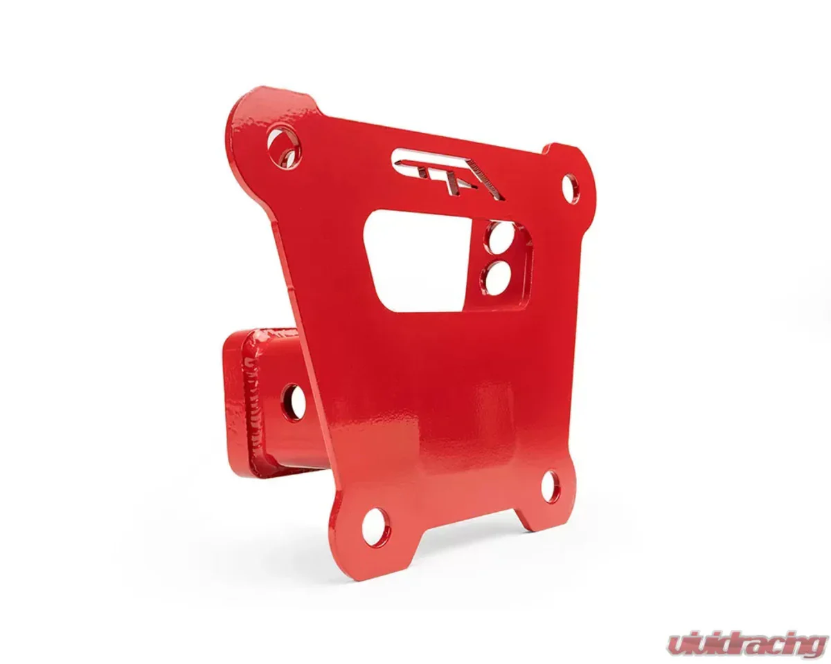 Agency Power Polaris RZR XP Turbo Red Tow Hitch Receiver - Image 2