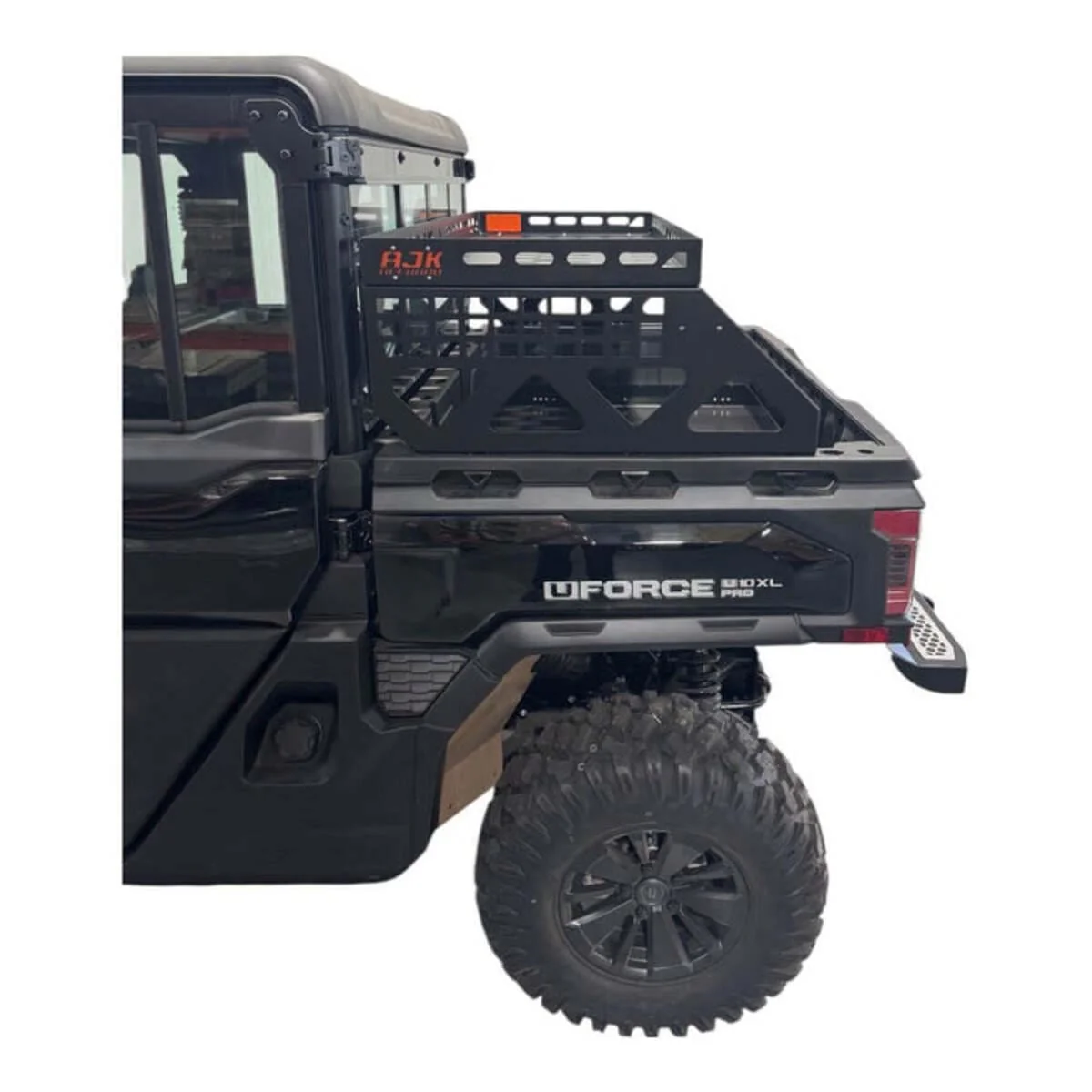 AJK Offroad CFMoto UForce U10 Short Headache Rack 3/4 Rack - Image 6