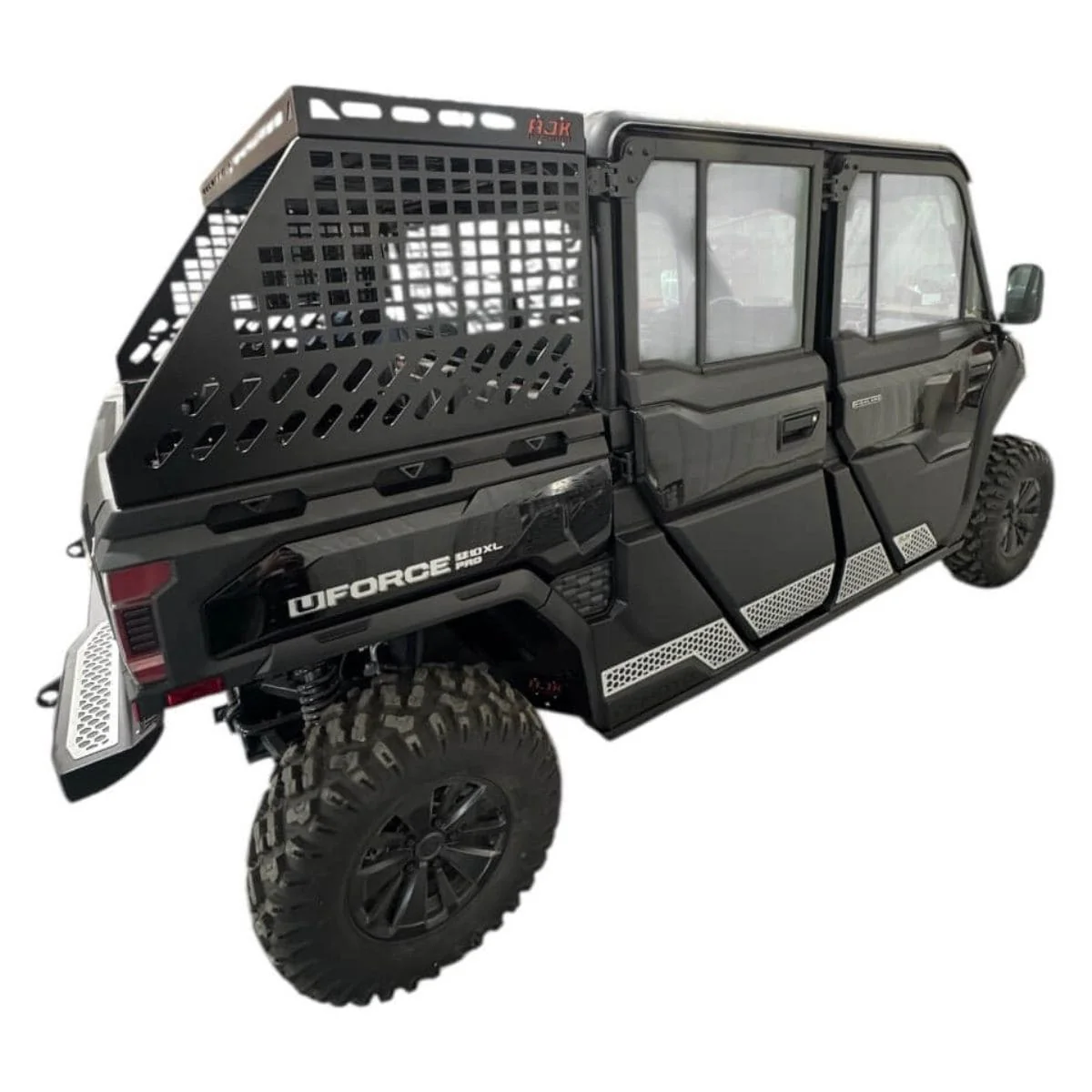 AJK Offroad CF Moto UForce U10 Tall Bed Rack w/ Enclosure - Image 18