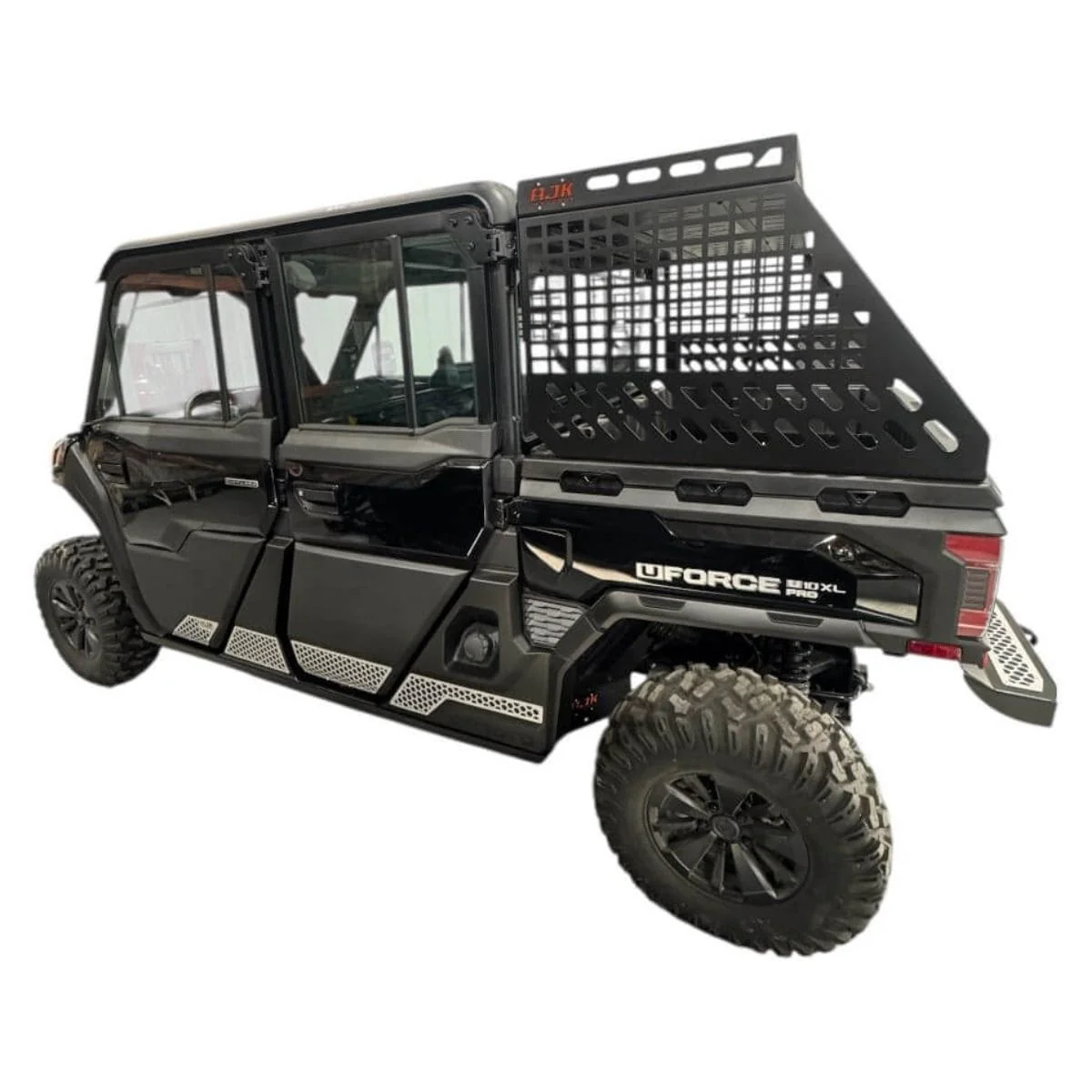 AJK Offroad CF Moto UForce U10 Tall Bed Rack w/ Enclosure - Image 19