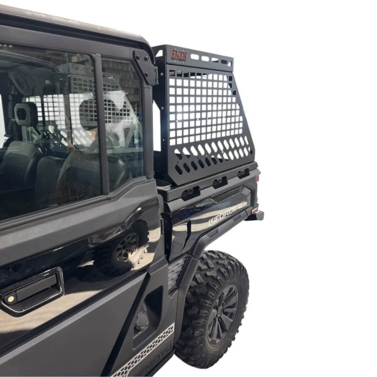 AJK Offroad CF Moto UForce U10 Tall Bed Rack w/ Enclosure - Image 21