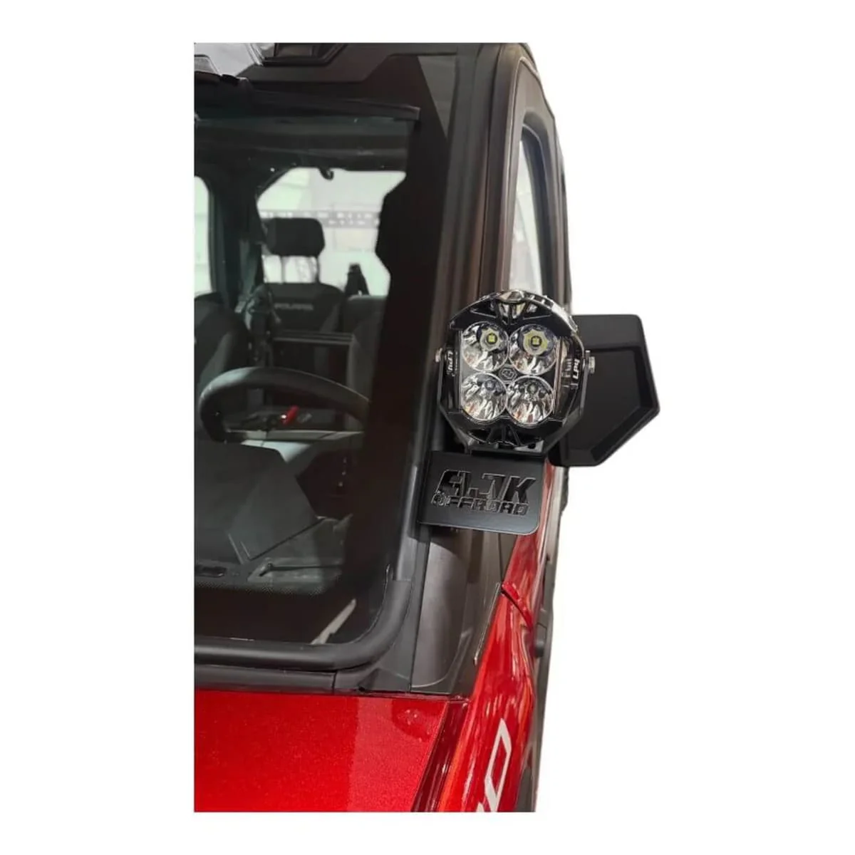 AJK Offroad Polaris Ranger 1500XD A Pillar Light Mount - Image 2