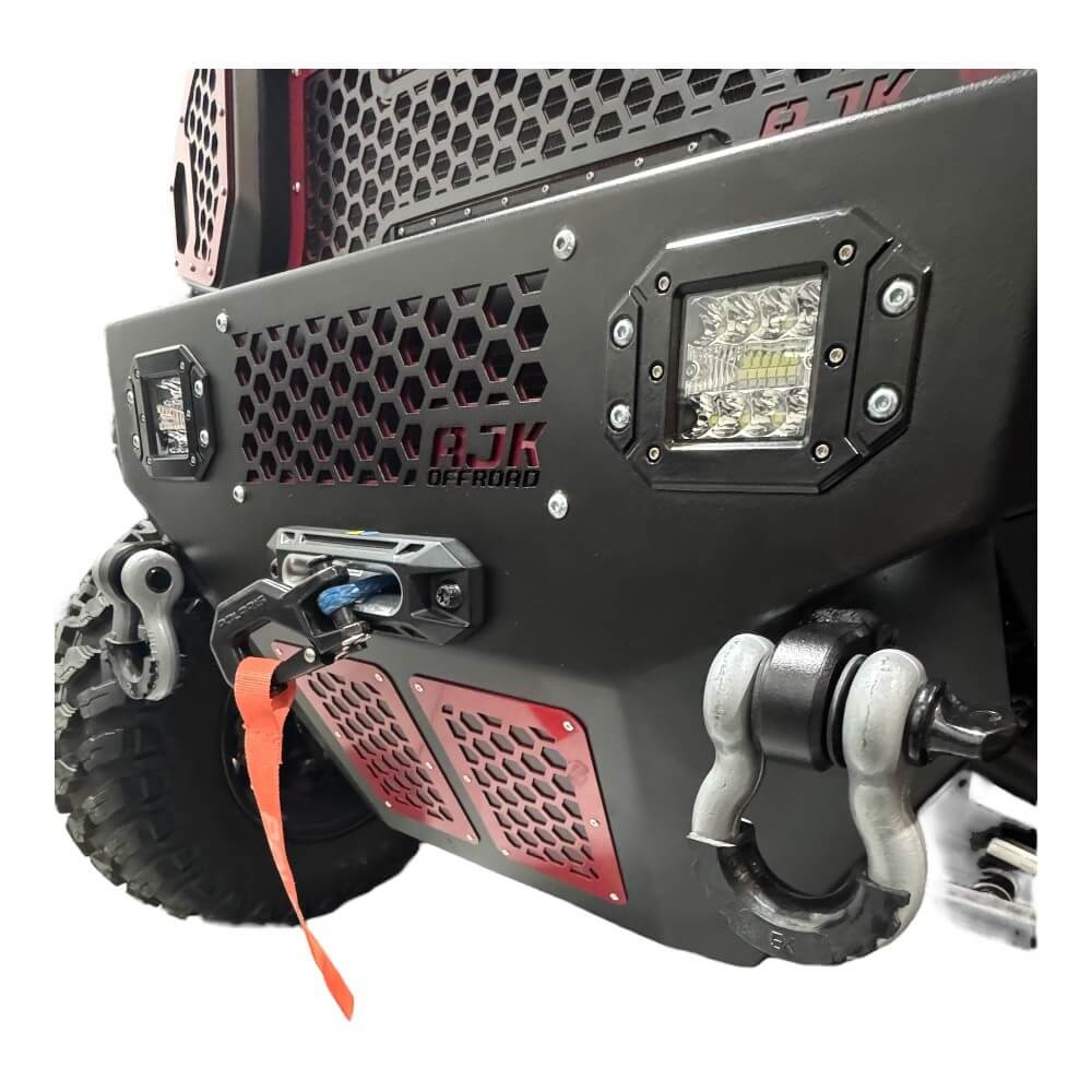 AJK Offroad Polaris Ranger XD 1500 Front Bumper - Image 4