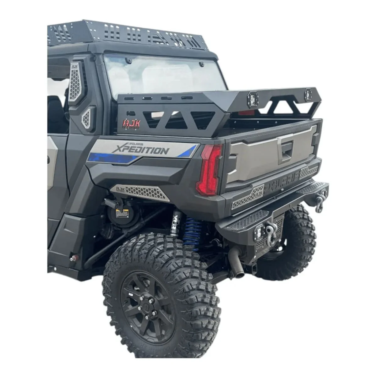 AJK Polaris Xpedition Spare Tire Carrier / Bed Rack - Image 10