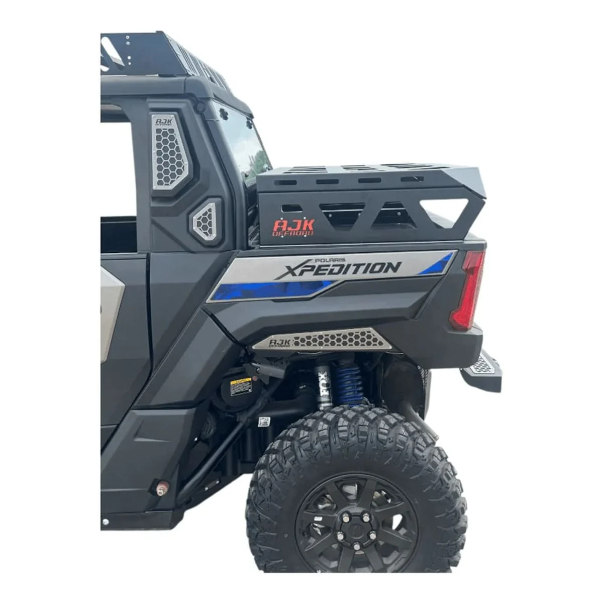 AJK Polaris Xpedition Spare Tire Carrier / Bed Rack - Image 11