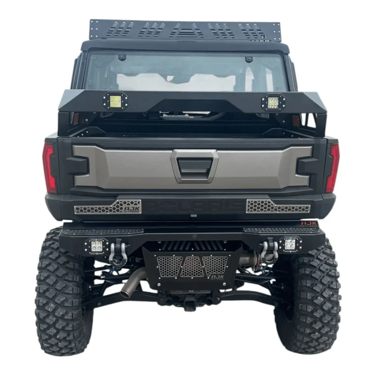 AJK Polaris Xpedition Spare Tire Carrier / Bed Rack - Image 12