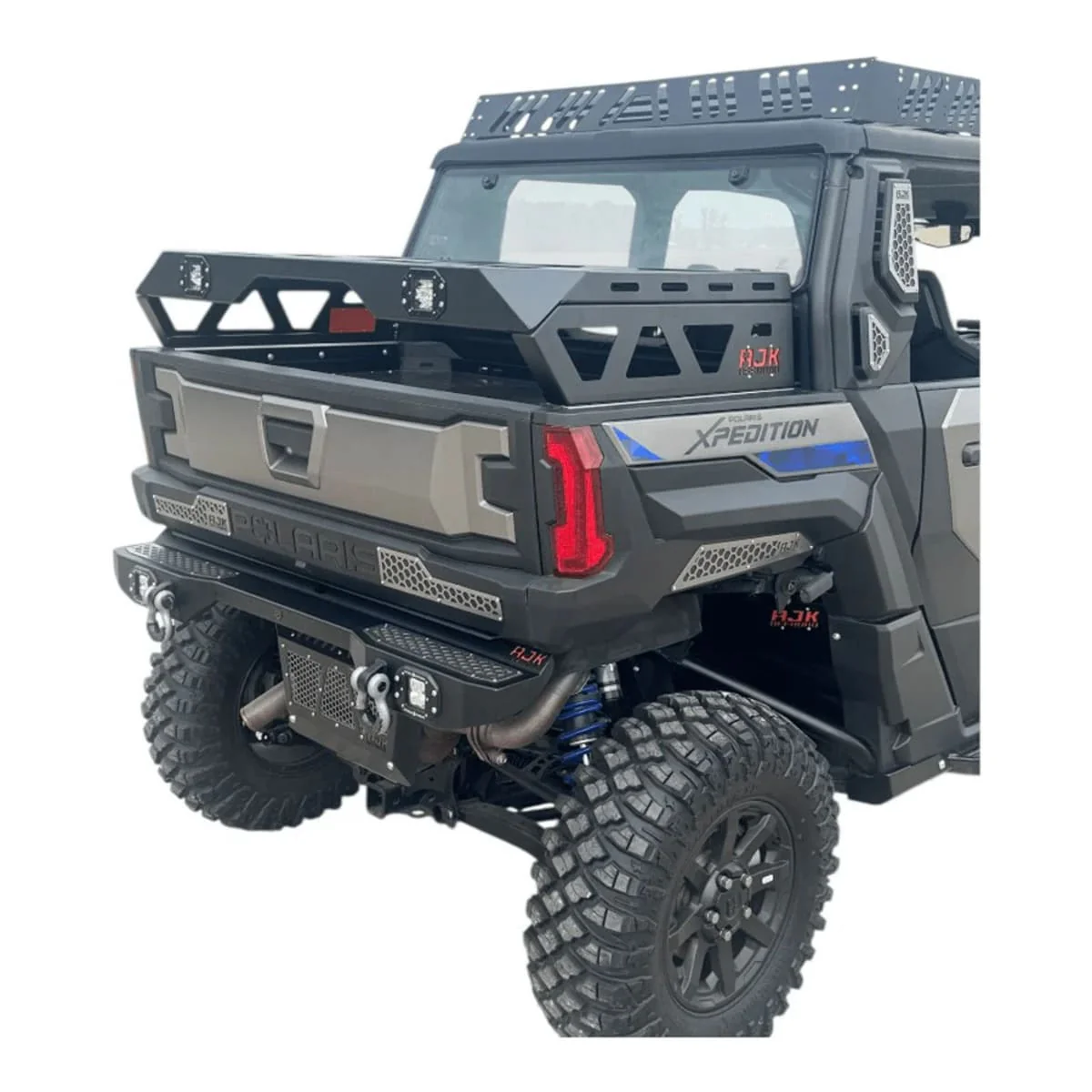 AJK Polaris Xpedition Spare Tire Carrier / Bed Rack - Image 13
