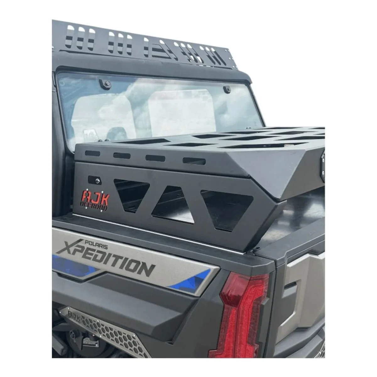 AJK Polaris Xpedition Spare Tire Carrier / Bed Rack - Image 17