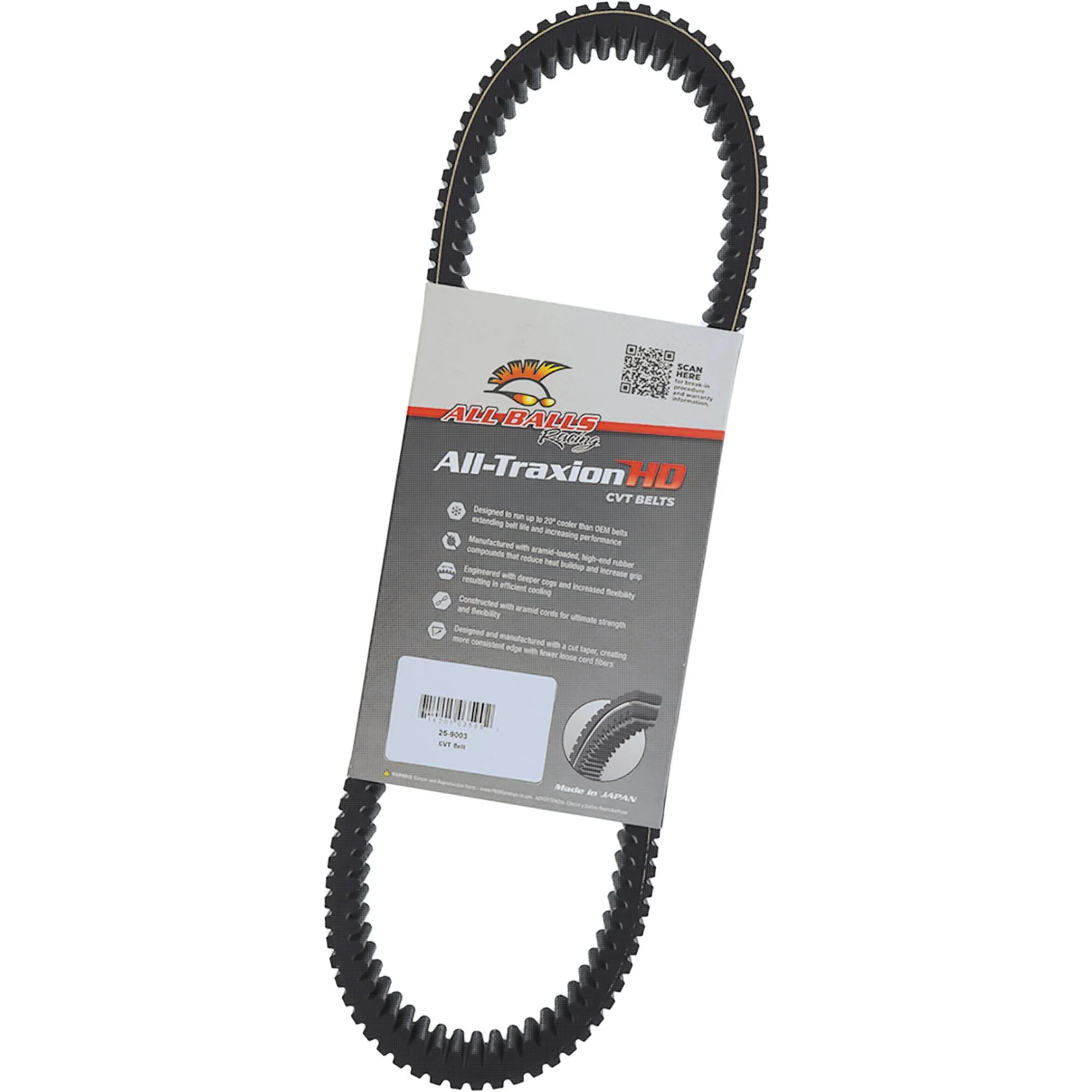 All Balls Racing Kawasaki Teryx KRX 1000 CVT Belt - Image 2