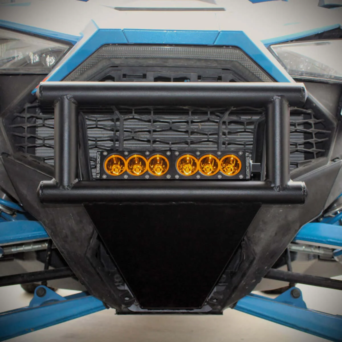 All Terrain Concepts Polaris RZR Pro R/ Pro S/ Turbo R Hardcore Steel Front Bumper - Image 4