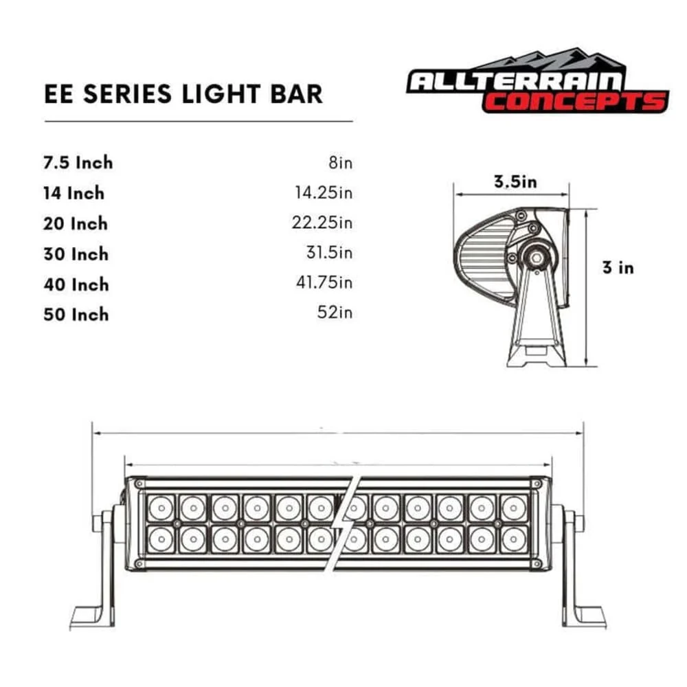 All Terrain Concepts Super Slim Series Light Bars - Image 2