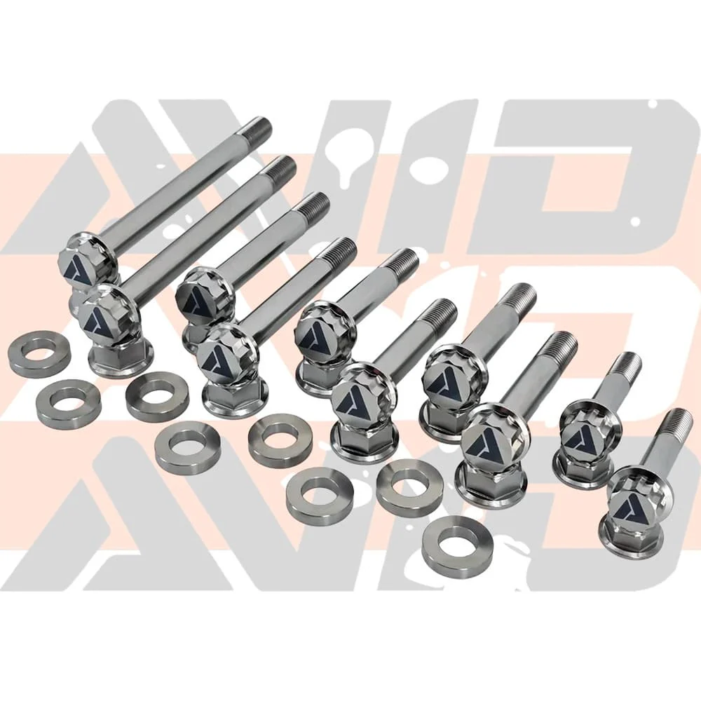 AVID Racing Can-Am Maverick X3 Complete Front Titanium Bolt Hardware Kit - 28 Piece - Image 3