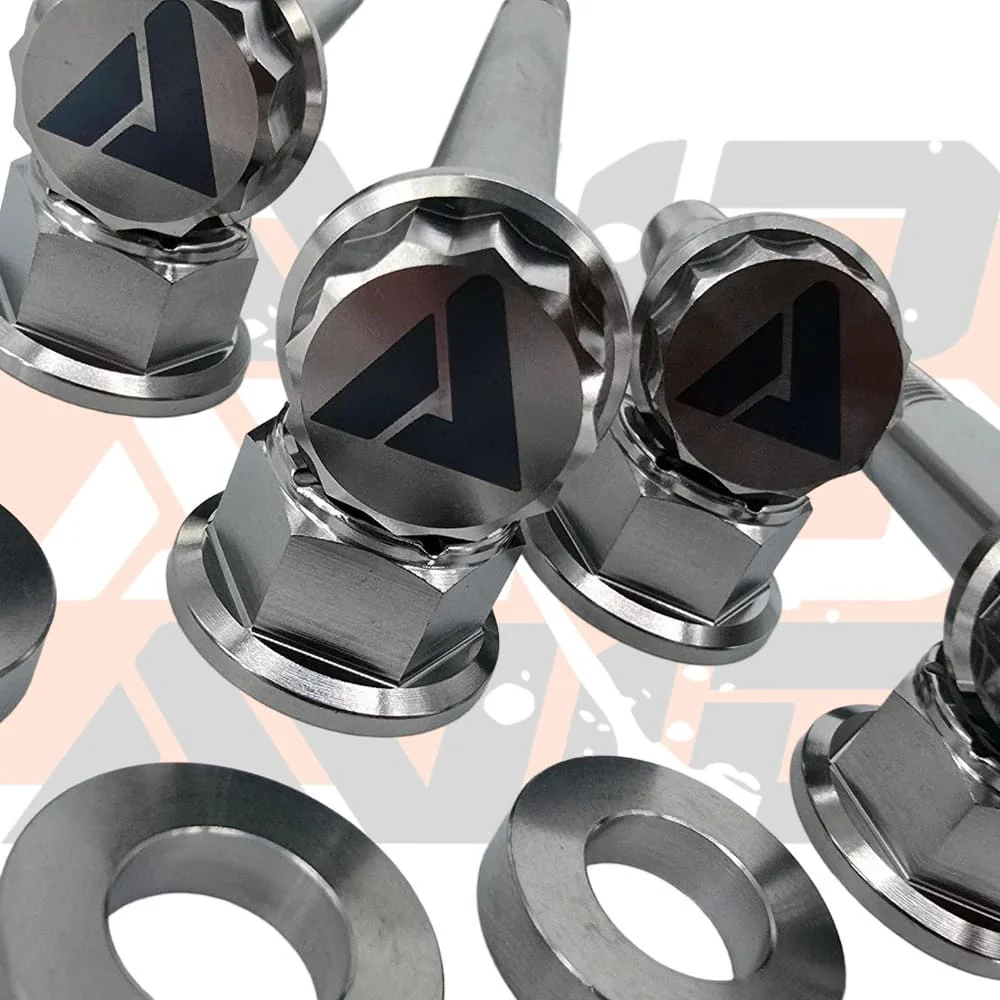 AVID Racing Can-Am Maverick X3 Front Shock Titanium Bolt Hardware Kit - 14 Piece - Image 3