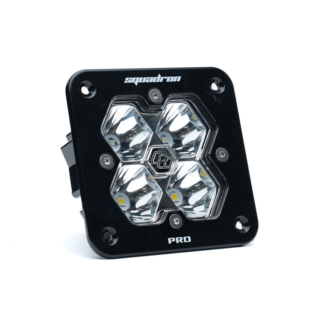 Baja Designs Squadron 2.0 Pro Black Flush Mount Auxiliary LED Pod Light - Universal - Image 6
