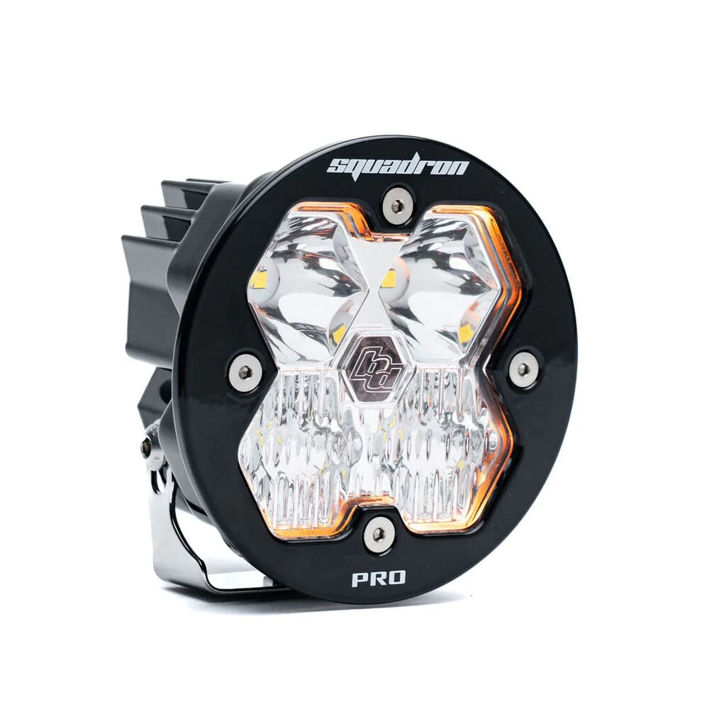 Baja Designs Squadron-R 2.0 Pro Black Auxiliary LED Pod Light - Universal