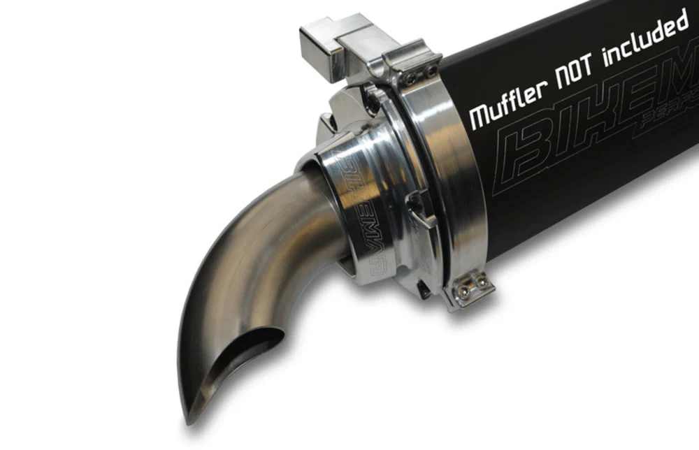 Bikeman Performance Big MO Exhaust 90° Turn Out - Image 2