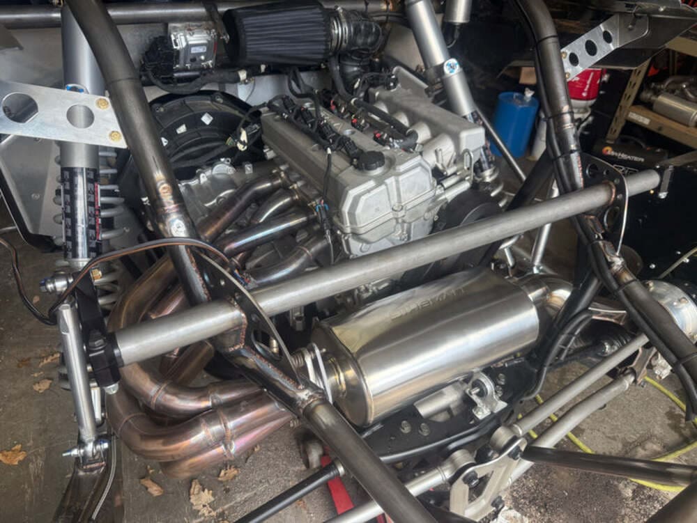 Bikeman Performance Polaris RZR Pro R Long Tube Header - Image 3