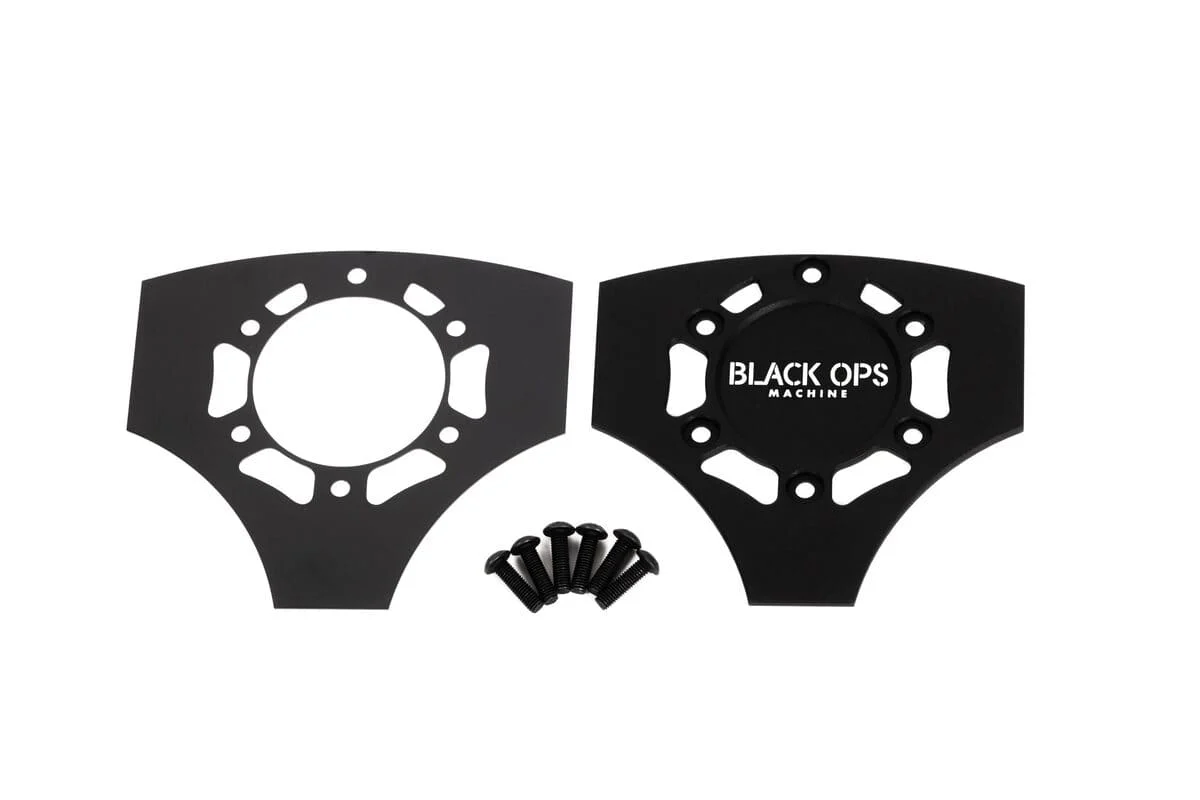 Black Ops Machine Suede 6 bolt pattern Steering Wheel - Image 3