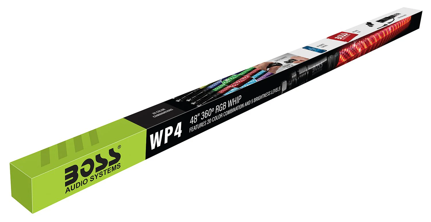 Boss Audio 48 Inch 360° RGB LED Wrapped Whip - Image 8