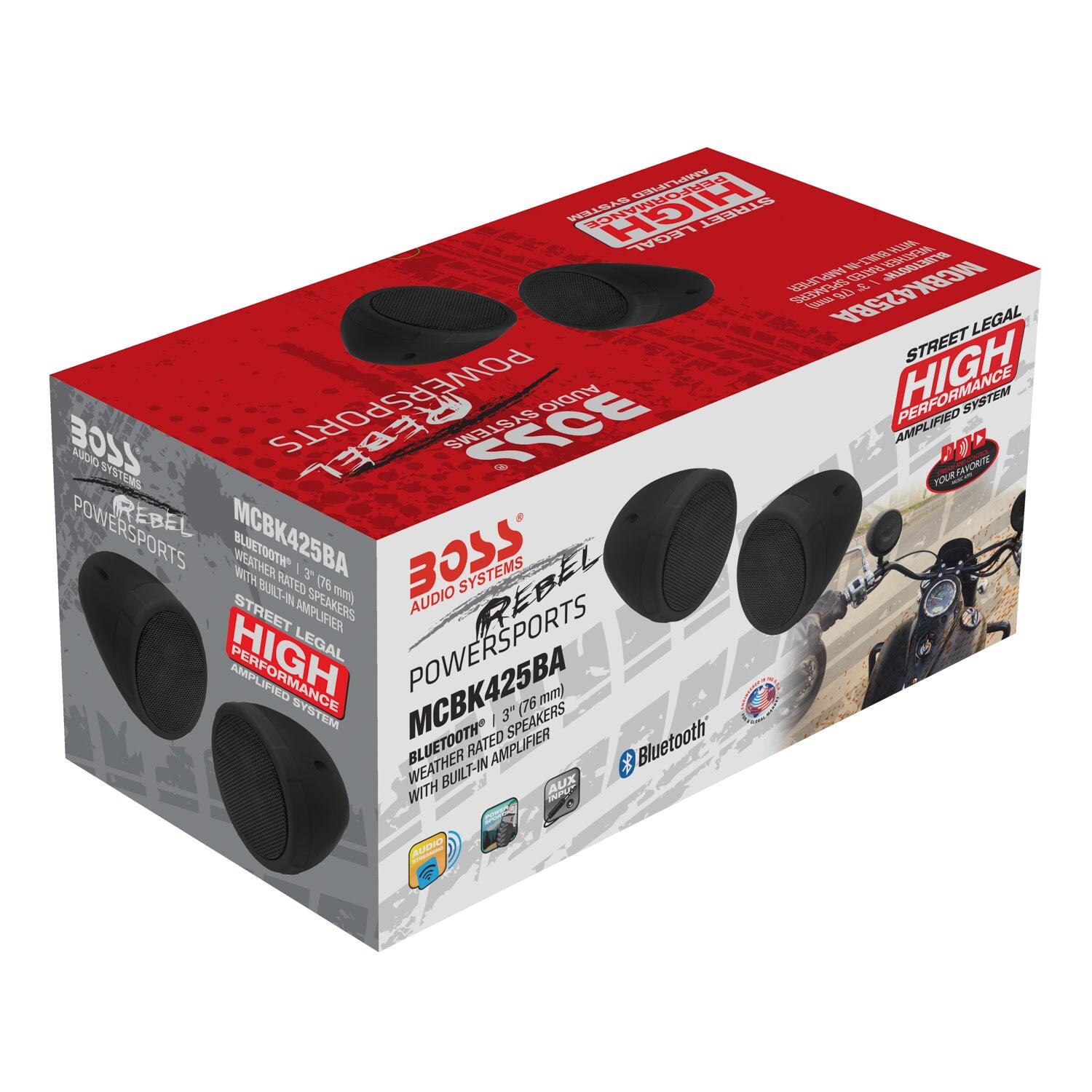 Boss Audio 600-Watt Bluetooth 3" Speaker Kit - Image 2