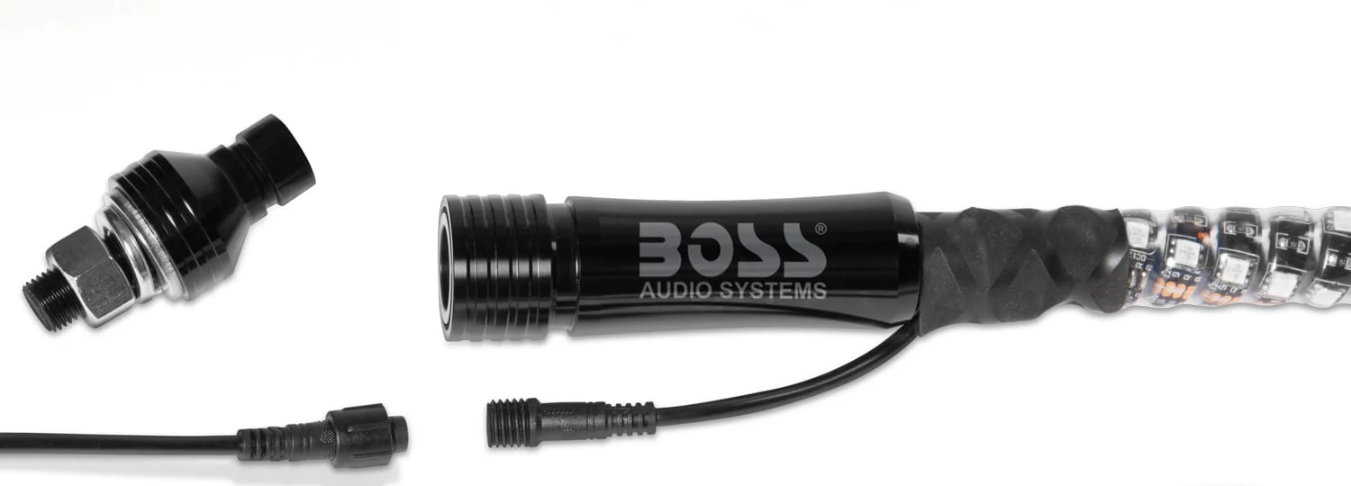 Boss Audio 72 Inch 360° RGB LED Wrapped Whip - Image 5