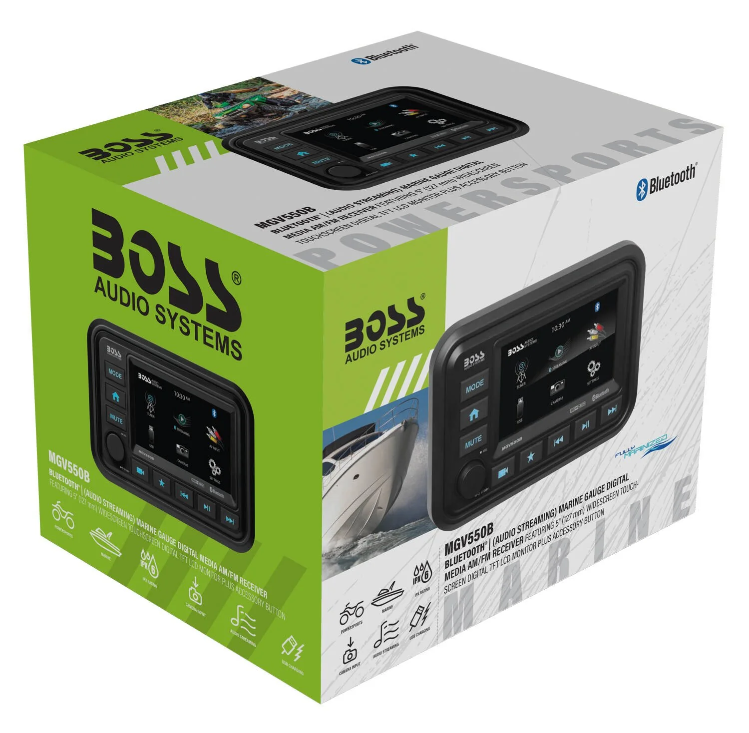 Boss Audio Gauge MECH-LESS Multimedia Player (no CD/DVD) 5" Touchscreen - Image 9