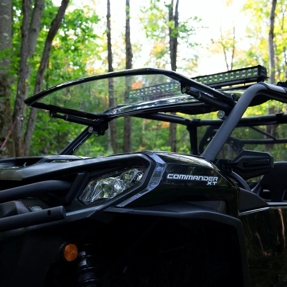 BRP Can-Am Commander Power Flip Windshield - Image 3