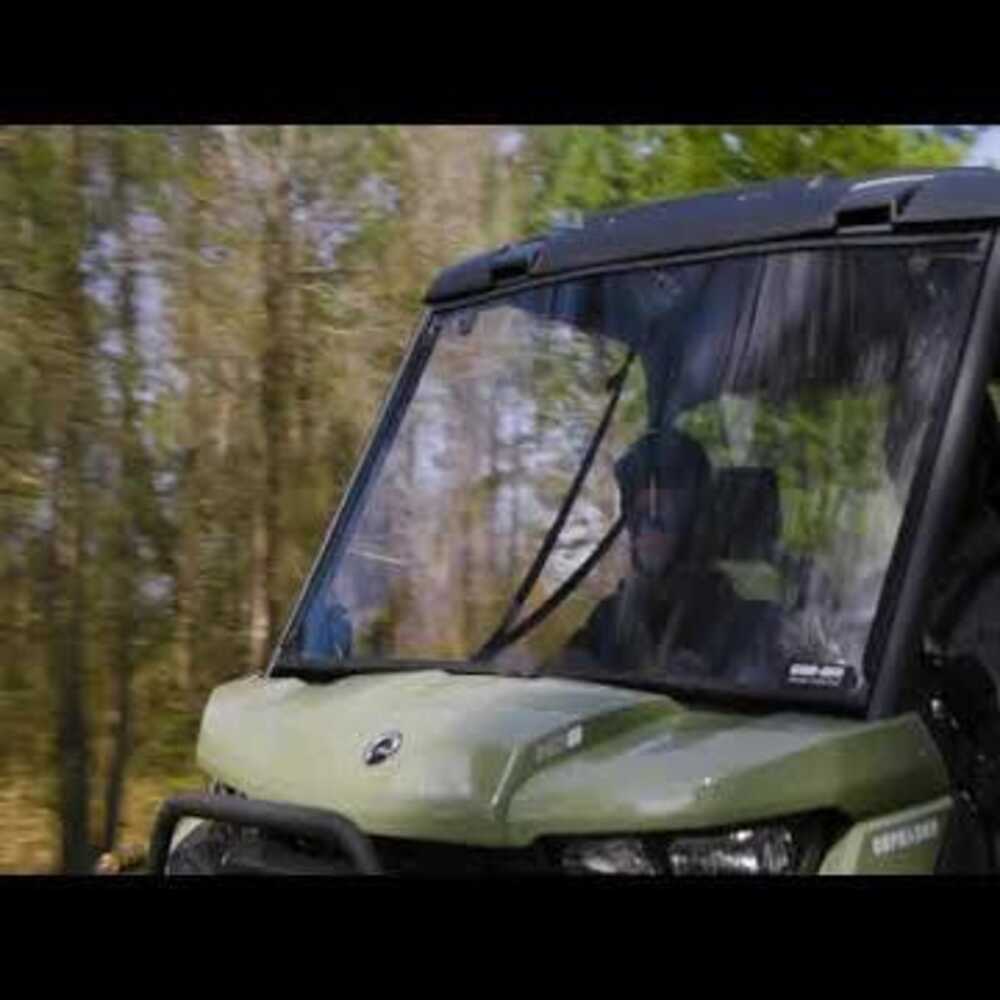 BRP Can-Am Defender Hard Coated Full Windshield - Image 2