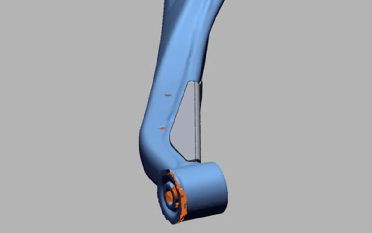 CA Technologies Can-Am Maverick R Lower Control Arm Bend-Guard Weld on Gusset - Image 4