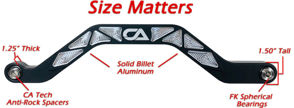 CA Technologies Honda Talon High Clearance Lower Radius Rods - Image 2