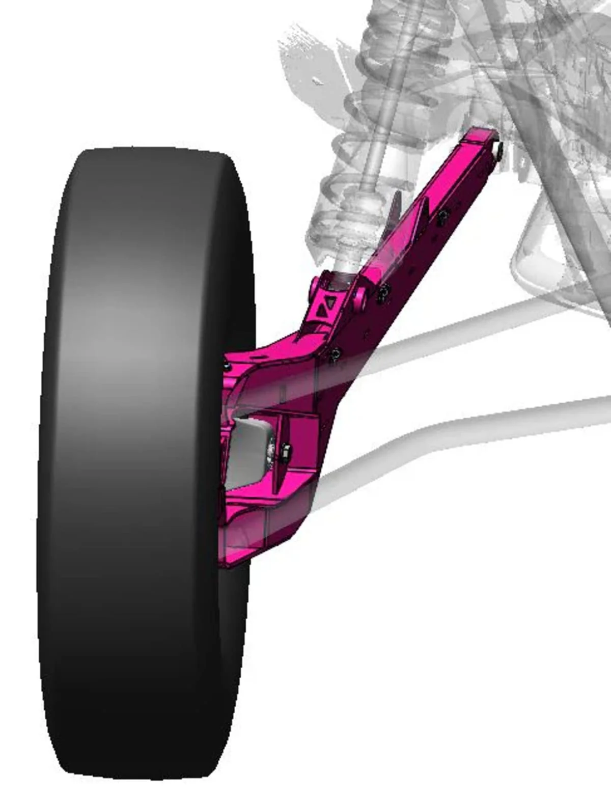CA Technologies Polaris RZR Pro R Toe Link Delete Trailing Arms - Image 4