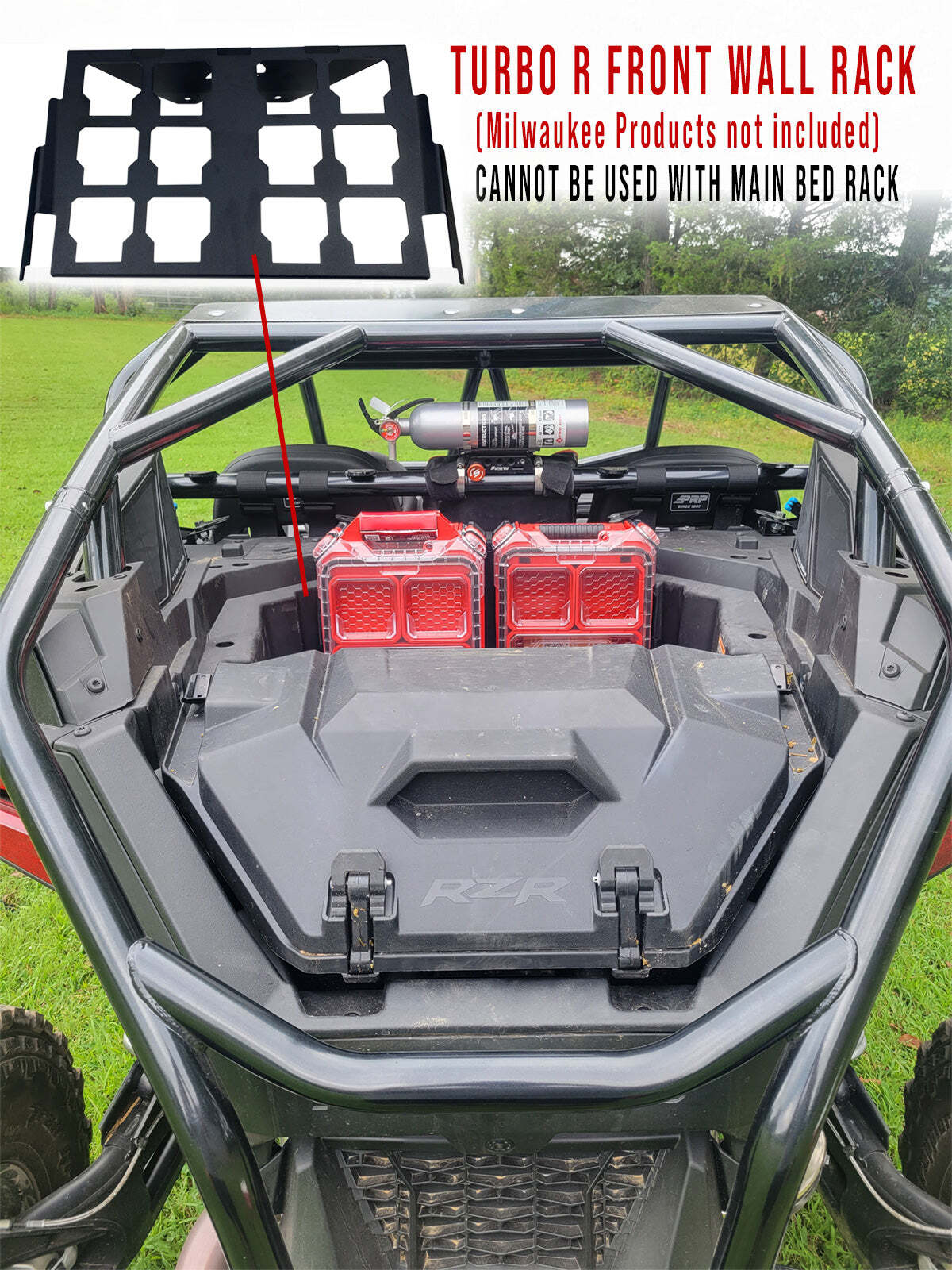 CA Technologies Polaris RZR Turbo R Packout Rack - Image 3
