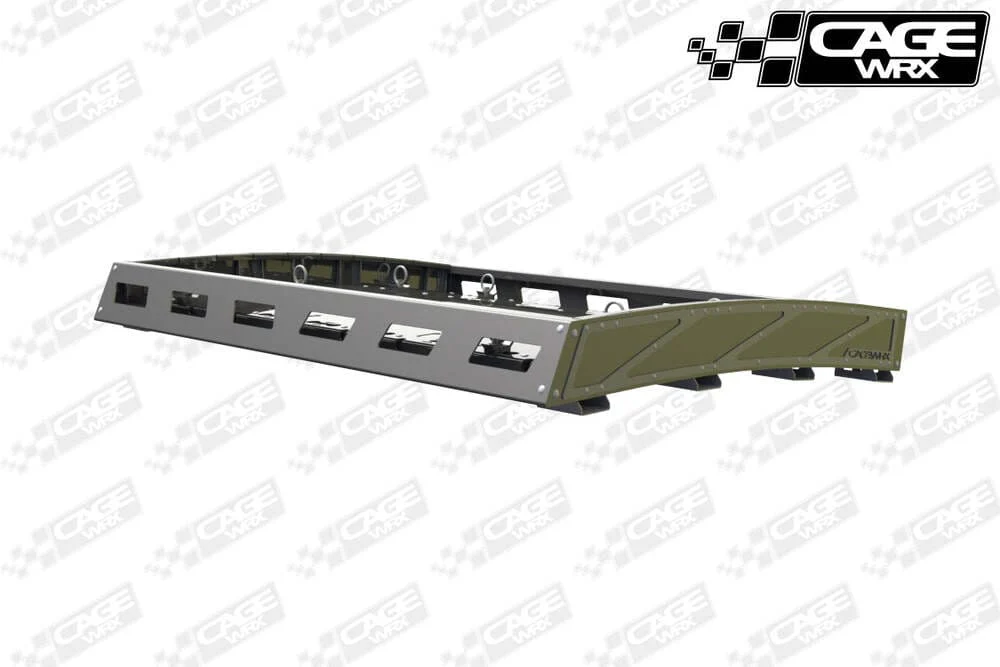 CageWRX '14-'23 Polaris RZR XP Turbo Baja Spec Roof Rack - Assembled - Image 2