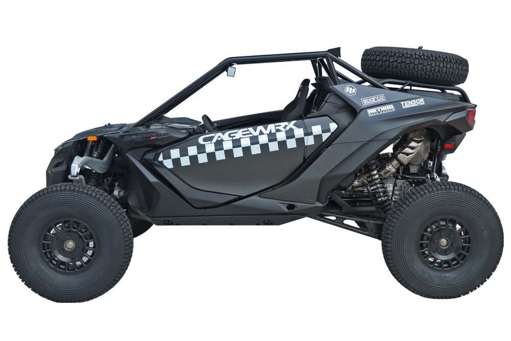 CageWRX '24+ Can-Am Maverick R Baja Spec Roll Cage - Assembled