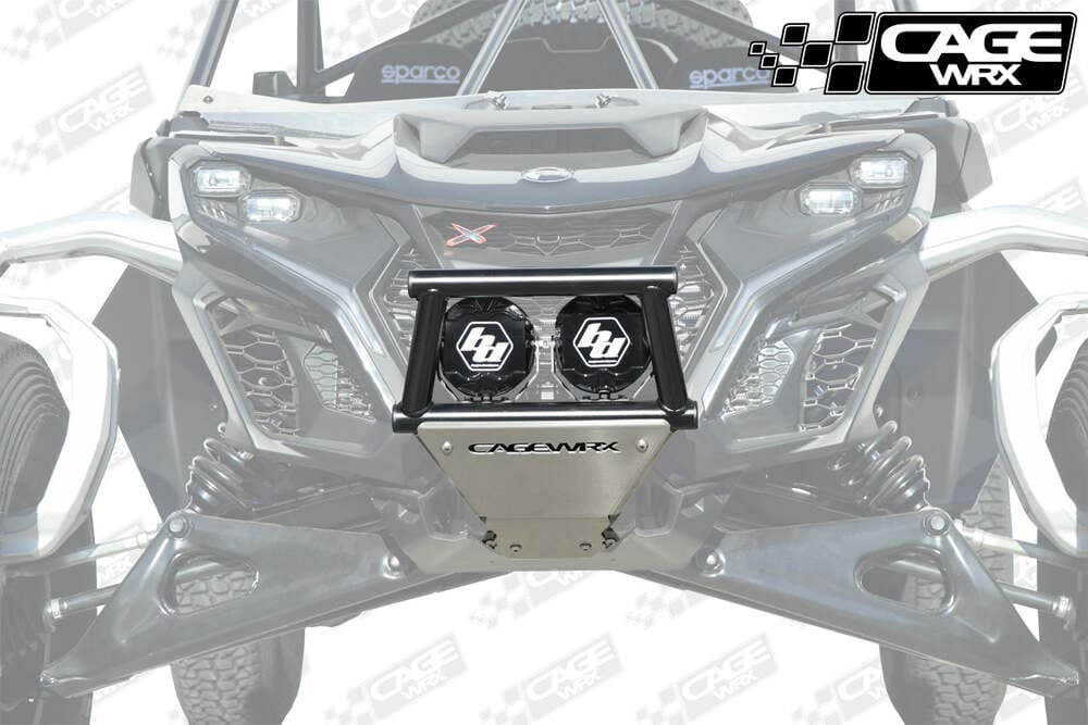 CageWRX Can-Am Maverick R Front Bumper - Assembled - Image 3