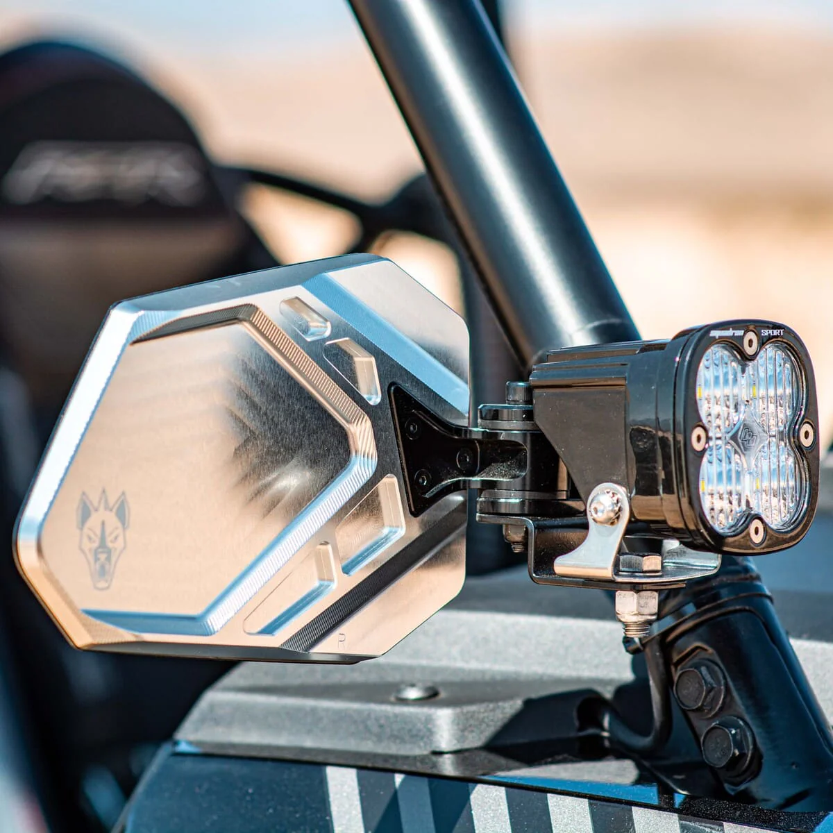 Chupacabra Offroad Cuero Pro UTV Side Mirror - Set of Two - Image 12