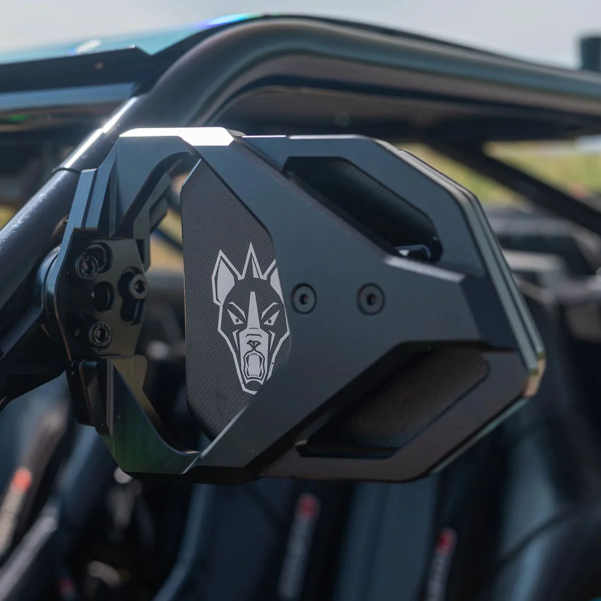 Chupacabra Offroad Cuero Race UTV Side Mirror - Set of Two - Image 7