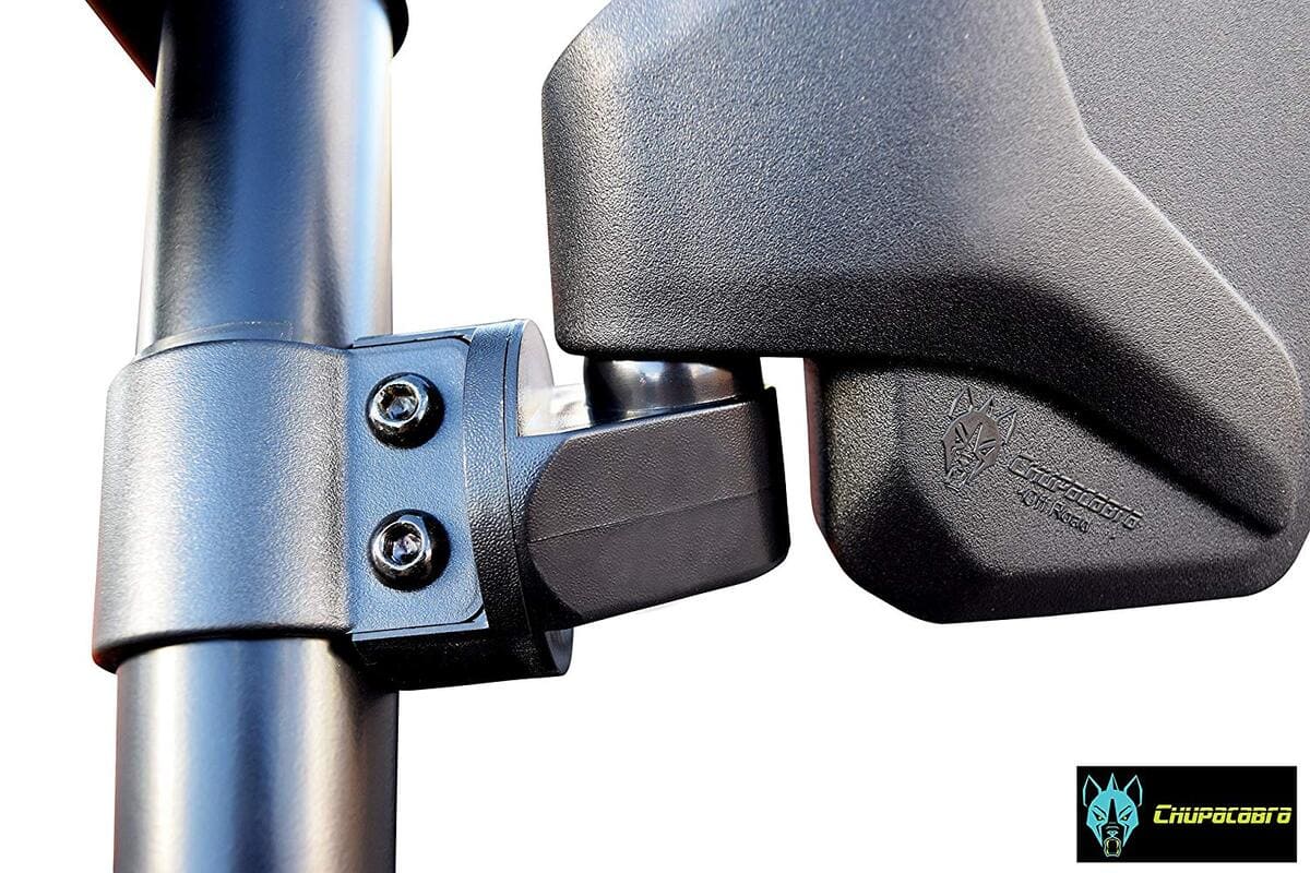 Chupacabra Offroad Rear View/Side Mirror for UTV with Spot Mirror - Right & Left Pair for 1.6" - 2" - Image 5